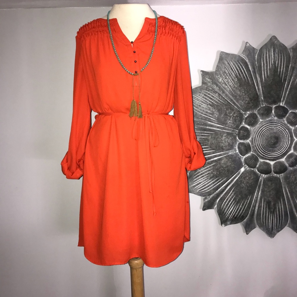 Orange Dress